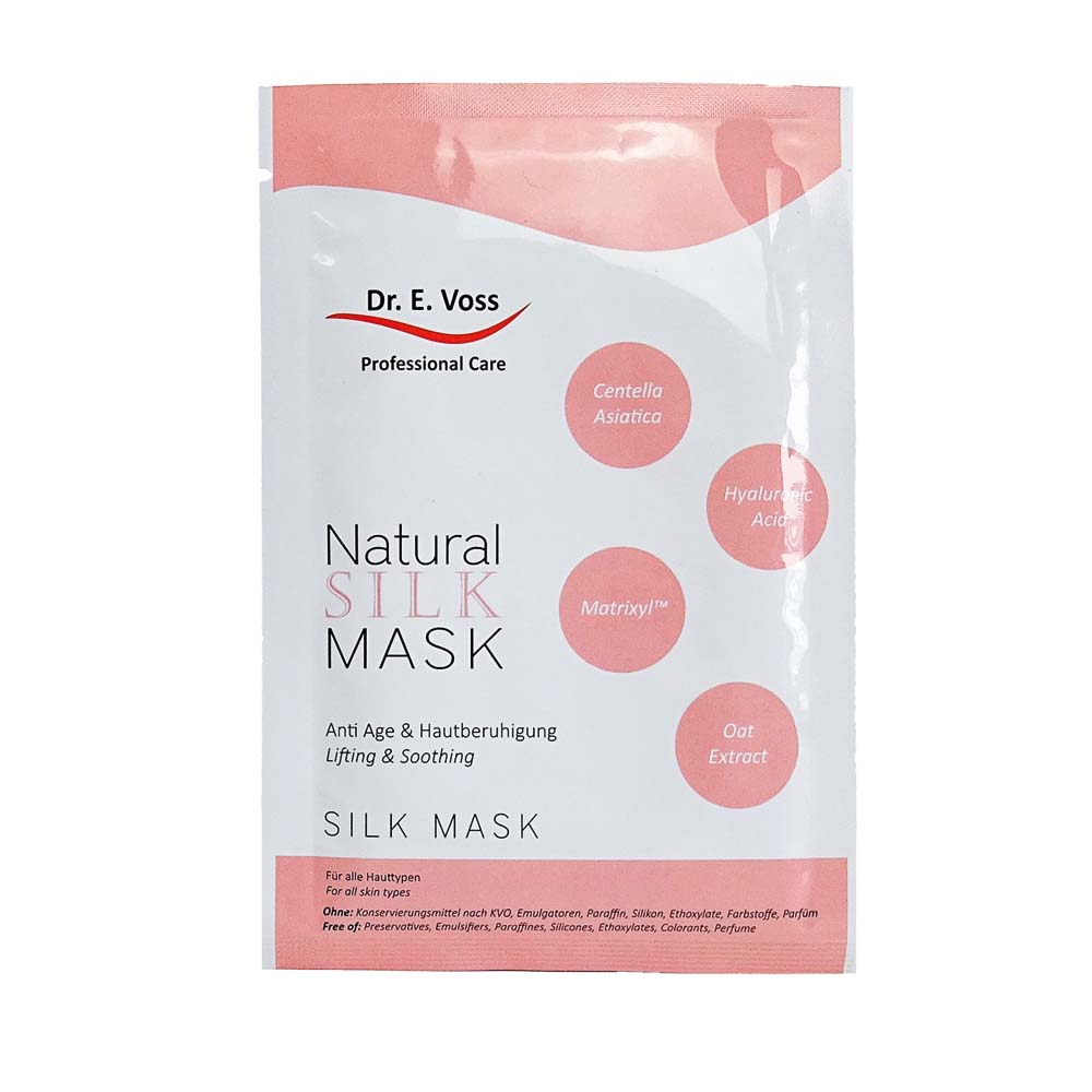 NATURAL SILK MASK (ANTIAGE AND SOOTING)
